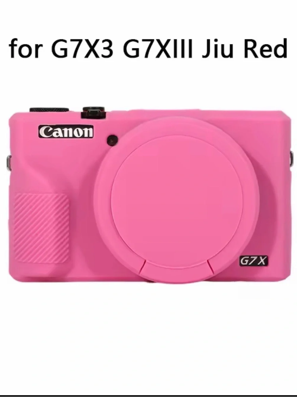 Canon G7X Silicone Camera Skin in Black, Brown, Hot Pink, Light Pink